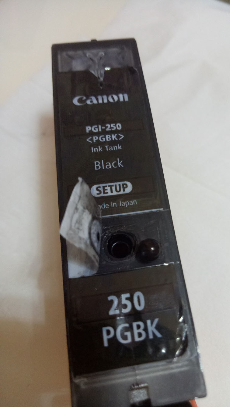佳能MX922打印机怎么把原装墨盒改成连供墨盒?