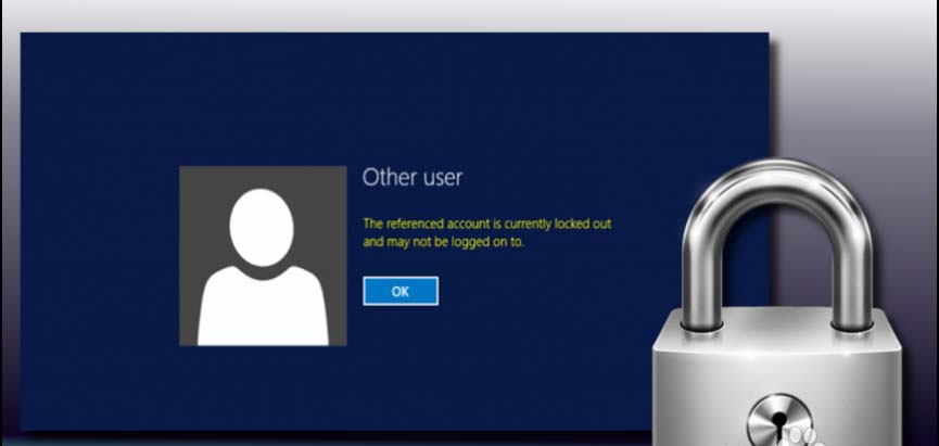 win10登陆失败提示引用的帐户已被锁定无法登录怎么办?