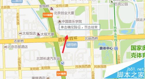 搜狗地图怎么使用测量工具测量实际距离?