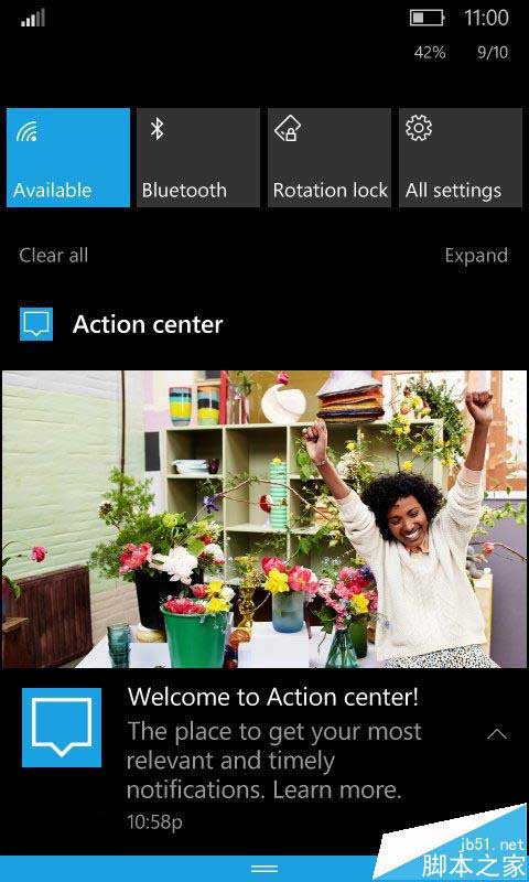 Win10 Mobile RS2预览版通知操作中心设计曝光