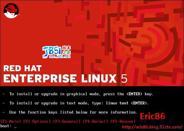 REDHAT企业版LINUX5.0安装过程图解教程