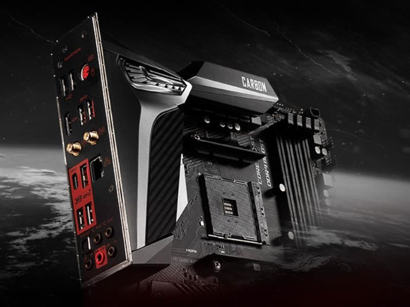 微星MPG X570 Gaming Pro Carbon WiFi暗黑板主板图解评测
