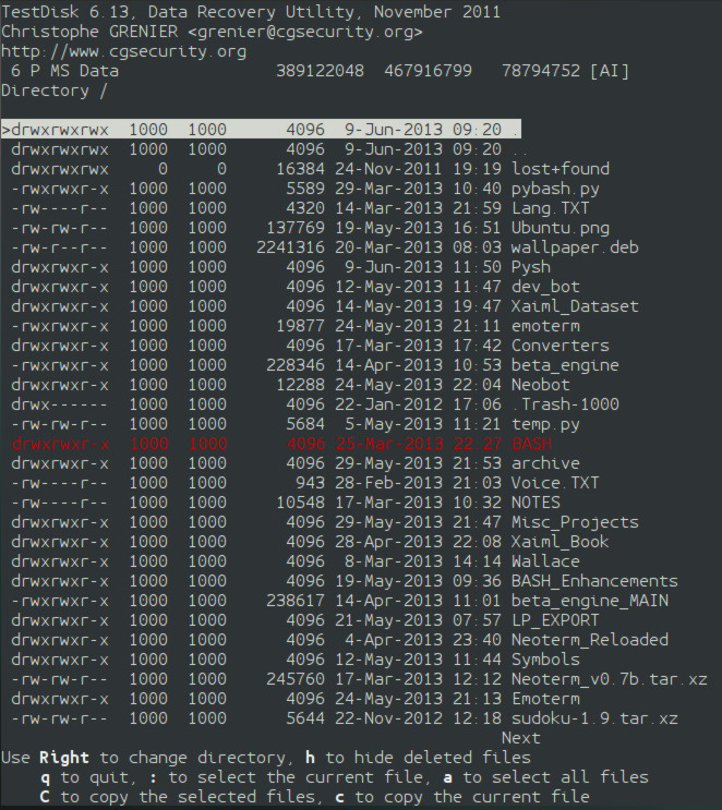 在Linux中恢复被删除的文件的教程