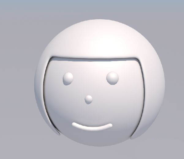 C4D怎么创建头部模型? C4D人物头像的创建方法
