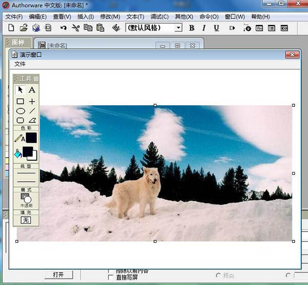 Authorware怎么做马赛克效果? AW图片添加像素展示特效的技巧