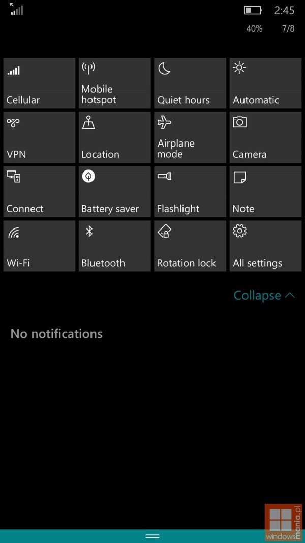 Windows 10  Build 10162手机版运行截图曝光 全新壁纸亮相