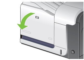 HP Color 3530 MFP打印机怎么更换碳粉收集装置?