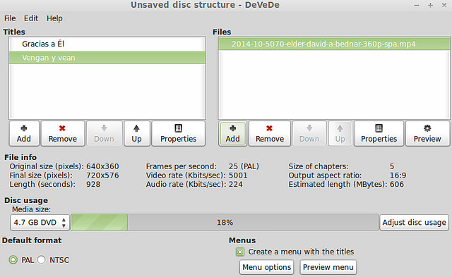 Linux可以创建桌面视频吗？在Linux桌面上创建视频DVD的图文教程
