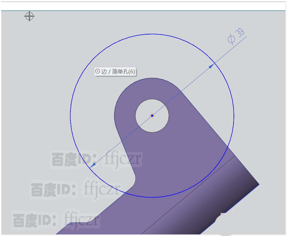 UG怎么建模斜柱连接座零件模型?