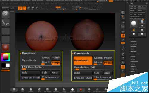 ZBrush怎么让物体布线重新分布?