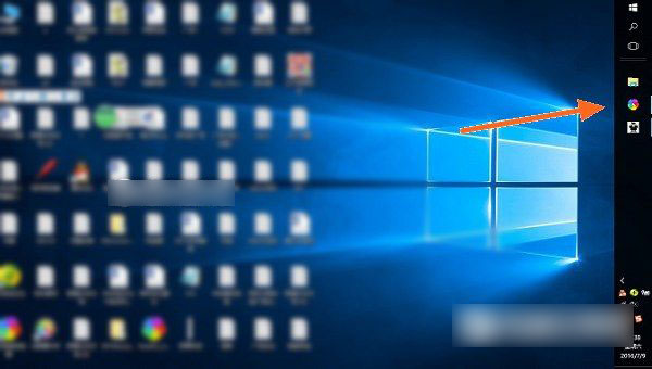 Win10桌面任务栏跑到右侧或上边怎么办？win10任务栏还原到下面图文教程