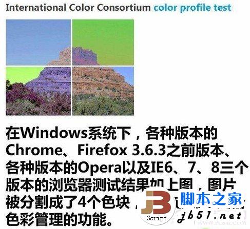 照片传到网上后出现变色(色差)问题的原因及解决方法(图文)