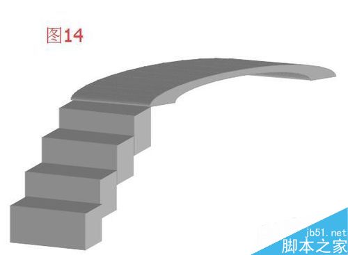 在word文档中绘制一个楼梯效果