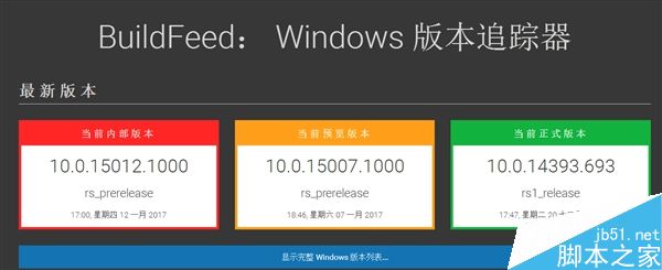 Win10两大新版15010/15012现身 预计最快本周推送