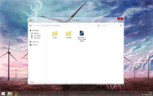 【高清图】全新Win9概念版界面图 界面设计堪称惊艳