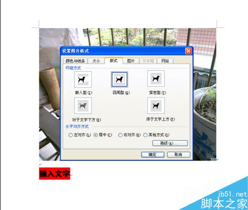 word文档怎么在图片上写字呢?
