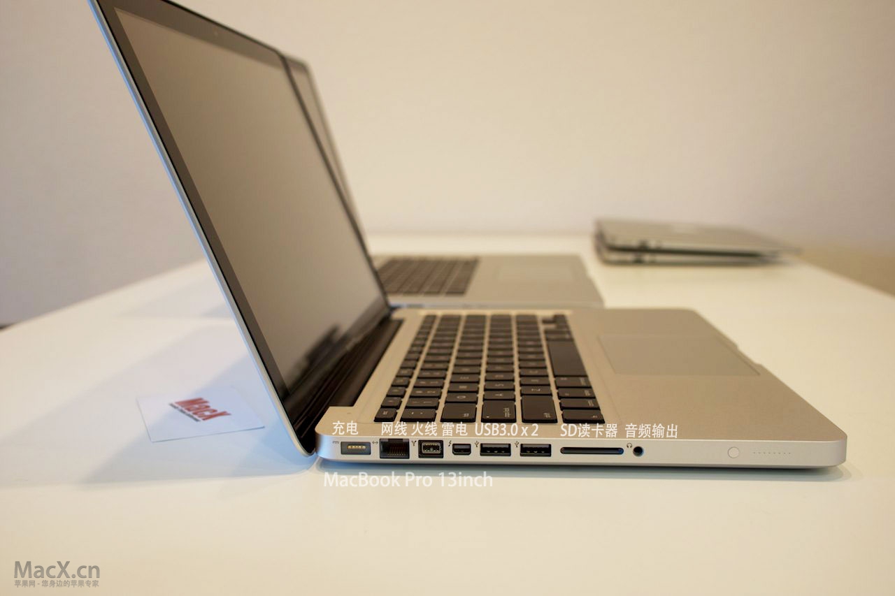 2012年 苹果笔记本对比测评 MacBook Air / MacBook Pro 新款对比测评（多图）