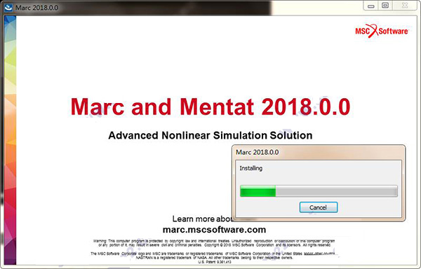 MSC Marc 2018破解版安装激活图文详细教程(附下载)