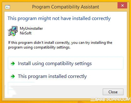 Win8/8.1程序兼容性助手功能的关闭小技巧