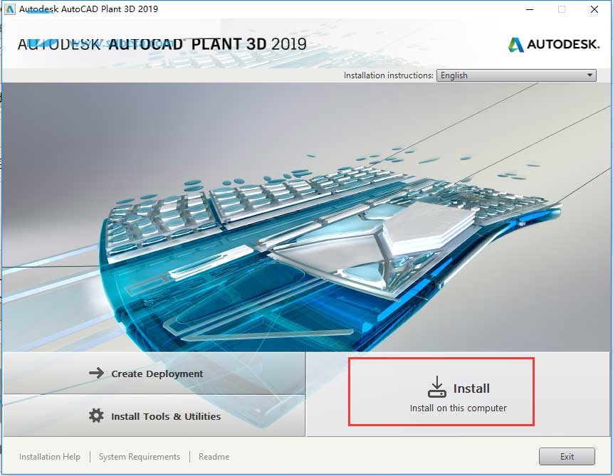 AutoCAD Plant 3D 2019怎么破解?Autodesk AutoCAD Plant 3D 2019破解安装图文教程