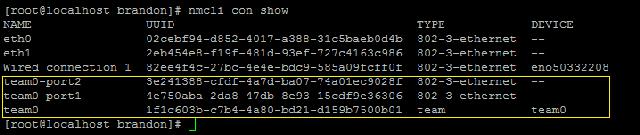 在 Linux 中用 nmcli 命令绑定多块网卡的方法