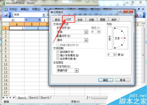 excel如何改变单元格中的文字方向?