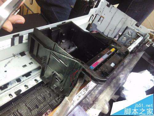 EPSON爱普生R330打印机怎么拆机取喷头?