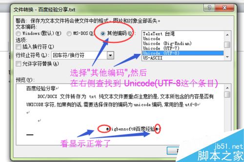 word文档格式转换成txt纯文本格式方法图解