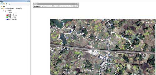 arcgis怎么给影像添加坐标系?