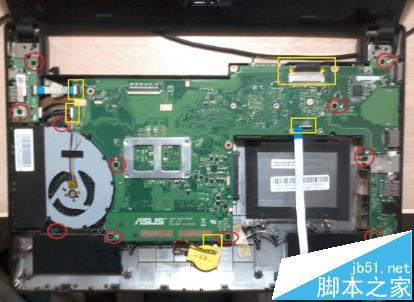 华硕笔记本x301a怎么拆机?
