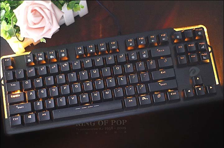 达尔优EK815 87键流光键盘性能如何? 达尔优EK815详细测评