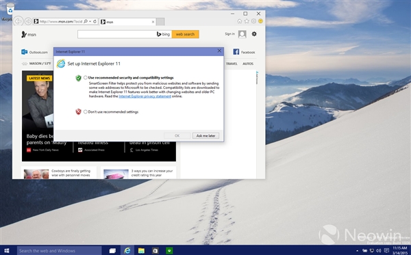 win10 Build 10036最新泄露版海量图赏: 强化半透明效果