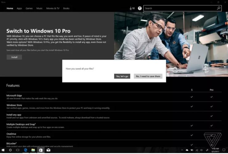Win10 S怎么升级到win10专业版?
