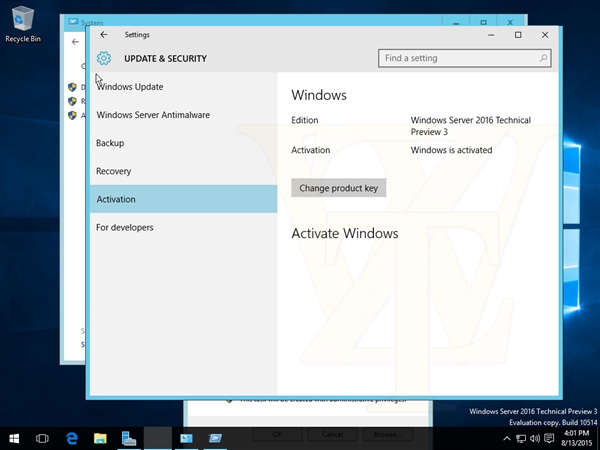 [海量截图+镜像下载]Windows Server 2016第三技术预览版泄露