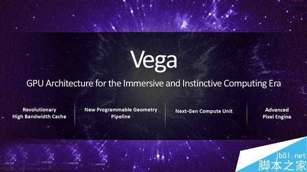 AMD全新Vega(织女星)显卡架构首次公开:革命性的四大亮点