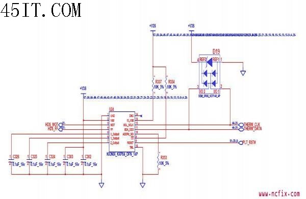 神舟优雅Q310Y硬盘保护电路图