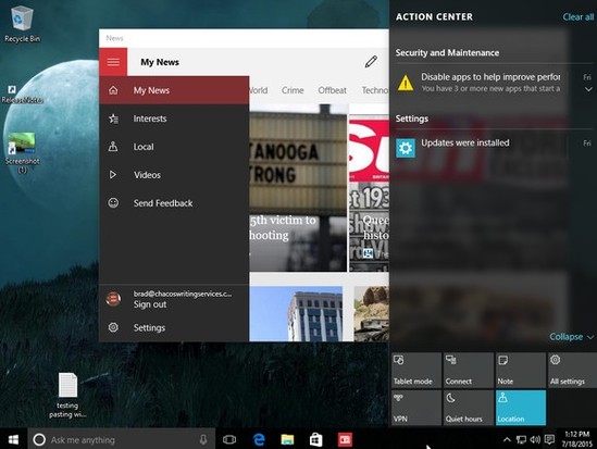 Windows 10比Windows 8突出的十个优点盘点