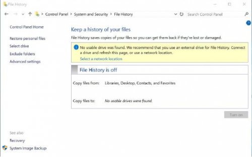 Win10正式版如何备份和恢复文件?