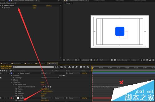 ae中怎么给图片做融合效果?