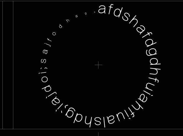 AE怎么制作环形路径文字逐渐变小的效果?