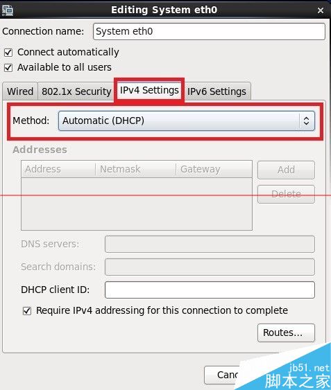 CentOS 6.5系统设置固定IP的方法