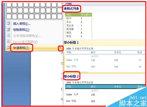在word文档中如何对插入的表格进行操作?