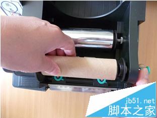 北洋条码2100e打印机怎么自己更换色带?