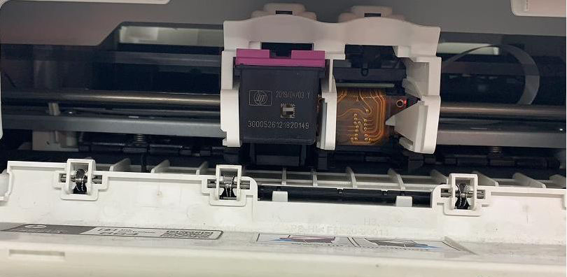 惠普打印机DeskJet2678打印字体有毛边怎么办?