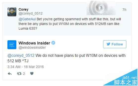 512MB内存手机能升级Win10 Mobile正式版吗?
