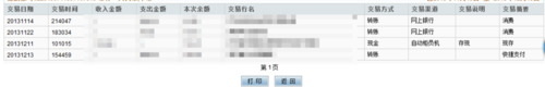 农行如何利用网银查询消费明细方便我们记账使用