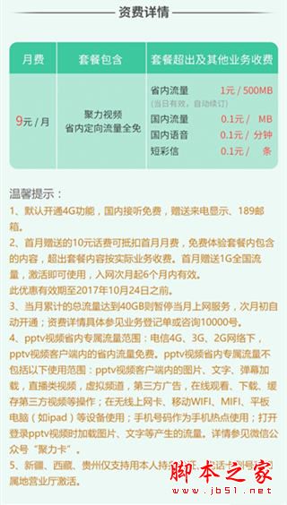 聚力卡划算吗？电信推出聚力视频免流卡套餐资费详情介绍