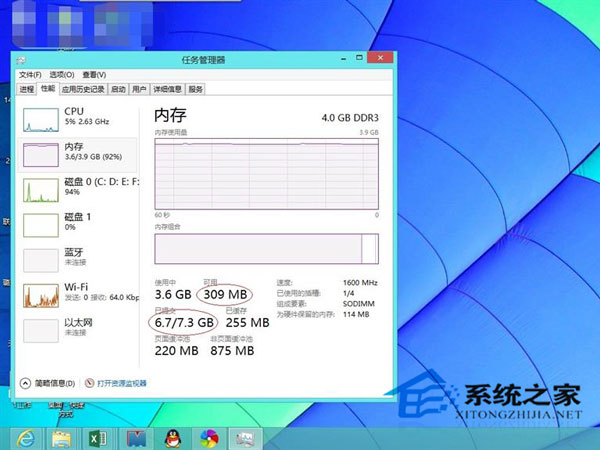 Win8系统出现内存泄露导致黑屏、死机、卡顿的解决方法