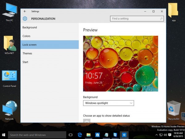 Windows 10 Build 10154最新版系统截图首曝光