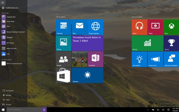 Win10 10114预览版开始菜单有哪些变化？